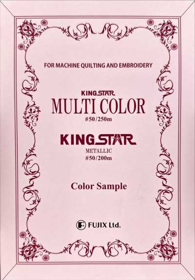 FUJIX-SAMPLE-27 King Star Multi-color Metallic Catalogue Sản Phẩm