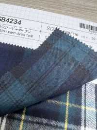 SB4234 Vải Tartan Lông Xù 30/2 SHIBAYA Ảnh phụ