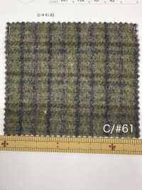 85352 Re WOOL Vải Chambray Lông Xù Kẻ Caro PARICA Ảnh phụ