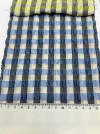 OSK-1000-1 T/C Vải Sọc Nhăn Gingham Hokkoh Ảnh phụ