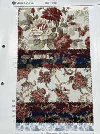 RU2490-DR Quiltgate Lulu Bouquet Classic Library 4 Half Fold[Vải] COSMO TEXTILE Ảnh phụ