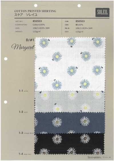 850503 SEVENBERRY® Vải Sca Soleil Margaret