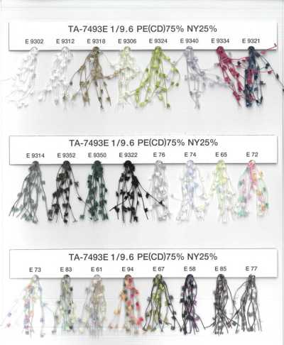 TA-7493E Sợi Fancy đầu Mũi Tên