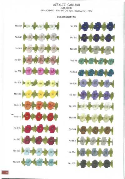 UR-9800 Dây Trang Trí Polyester