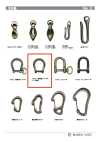 HORSESHOE-SHACKLE-BA Phụ Kiện đế Shackle Hình Móng Ngựa 10mm