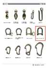 SHACKLE-BASE Đế Móc Càng 15mm
