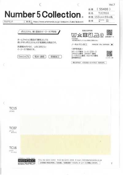 55400 Vải T/C