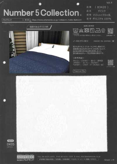 83420 Damask Jacquard Hoàng Gia