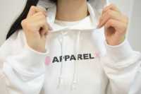 AXP6001-01 Áo Hoodie Chui đầu In Họa Tiết Gốc 10,0 Oz (Dệt Nổi Pile)[Sản Phẩm May Mặc] Okura Shoji Ảnh phụ