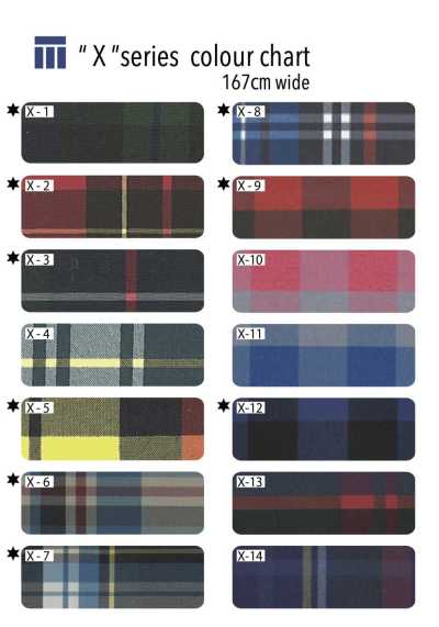 X-SERIES Vải Taffeta Polyester Nhuộm Sợi Chống Thấm Nước