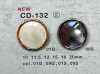 CD-132 Cúc Kim Loại Phía Sau Có Viền