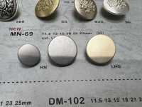 MN-69 Cúc Kim Loại, Chân Sau, Không Viền[Nút] DAIYA BUTTON Hình ảnh bổ sung