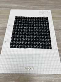 24A5121E Hoạ Tiết Răng Cưa Jacquard Lông Xù Mohair Houndstooth[Vải] Piacere Ảnh phụ