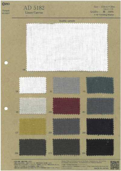 AD5182 Vải Canvas Lanh