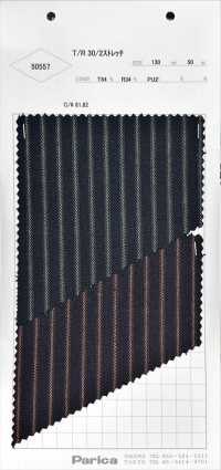 50557 T/R 30/2 Co Giãn[Vải] PARICA Ảnh phụ