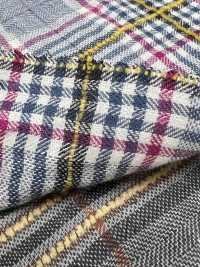 14416 Fuwa. Sợi Shirring Cotton Co Giãn Dệt Xương Cá Mall Kẻ Caro[Vải] SUNWELL Ảnh phụ