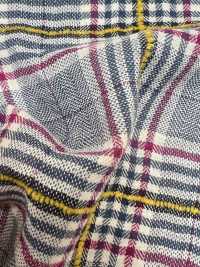 14416 Fuwa. Sợi Shirring Cotton Co Giãn Dệt Xương Cá Mall Kẻ Caro[Vải] SUNWELL Ảnh phụ