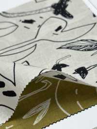 7025-1610-10 60 Hoa Doodle Vải Cotton Lawn Cỏ Hokkoh Ảnh phụ
