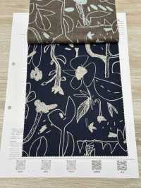 7025-1610-10 60 Hoa Doodle Vải Cotton Lawn Cỏ Hokkoh Ảnh phụ