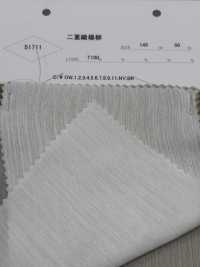 51711 Vải Crepe Nhăn đan đôi PARICA Ảnh phụ