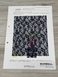 41694 Ren / Đăng Ten Vải Tuyn Polyester SUNWELL Ảnh phụ