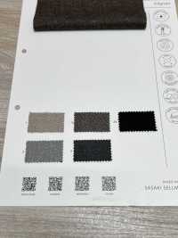 16418 Vải Tweed đơn Sắc // LÓT CHẢI VẢI TWEED ĐƠN SẮC T/R SASAKISELLM Ảnh phụ