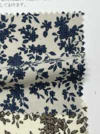 19186 Áo Sơ Corduroy Một Màu In Hoa[Vải] SUNWELL Ảnh phụ