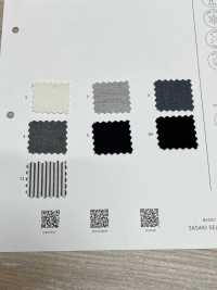 20-7 Celish Mint Vải Sọc Nhăn SASAKISELLM Ảnh phụ