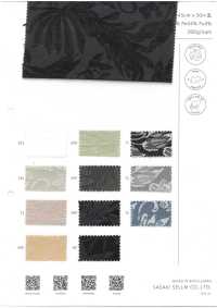 185-48121 Vải Jacquard Co Giãn T/C SASAKISELLM Ảnh phụ