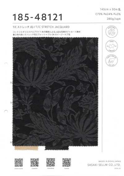 185-48121 T/C Co Giãn Jacquard