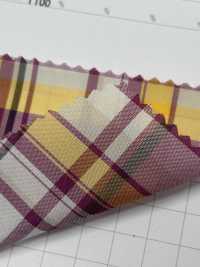 86304 Madras Sheer Kẻ Caro[Vải] PARICA Ảnh phụ