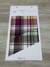 86304 Madras Sheer Kẻ Caro[Vải] PARICA Ảnh phụ