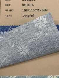 850529 Hoa Ren / Đăng Ten Vườn Xanh Vải Mộc VANCET Ảnh phụ
