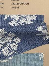 850530 Vải Mộc Blue Garden Lily Of The Valley VANCET Ảnh phụ