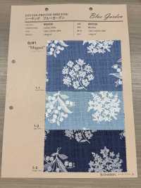 850530 Vải Mộc Blue Garden Lily Of The Valley VANCET Ảnh phụ