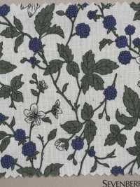 850531 SEVENBERRY® Scare Unbleached Cotton Melancholy Flower Blackberry[Vải] VANCET Ảnh phụ