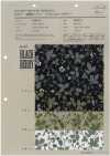 850531 SEVENBERRY® Scare Unbleached Cotton Melancholy Flower Blackberry
