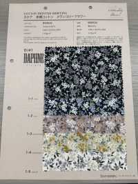 850532 SEVENBERRY® Scare Unbleached Cotton Melancholy Flower Daphne/Daphne[Vải] VANCET Ảnh phụ