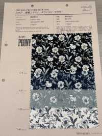 850533 SEVENBERRY® Scare Unbleached Cotton Melancholy Flower Peony[Vải] VANCET Ảnh phụ