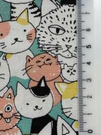 850536 SEVENBERRY® Vải Oxford Cotton Không Tẩy Trắng Nyan Comics VANCET Ảnh phụ