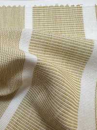KYC219-D1 Kẻ Sọc Nhuộm Sợi Giấy Washi Cotton[Vải] Uni Textile Ảnh phụ