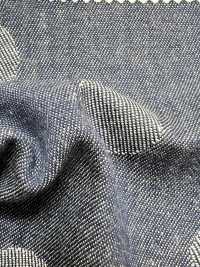 KYC240-58-D9 30x20 Nhuộm Sợi Vải Thô Dungaree Jacquard Khổ Rộng Uni Textile Ảnh phụ