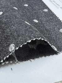 KYC240-58-D12 30x20 Nhuộm Sợi Vải Thô Dungaree Jacquard Khổ Rộng Uni Textile Ảnh phụ