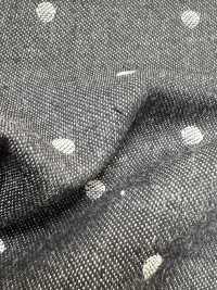 KYC240-58-D12 30x20 Nhuộm Sợi Vải Thô Dungaree Jacquard Khổ Rộng Uni Textile Ảnh phụ