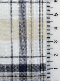 KYC326-D2 Kẻ Caro Vải Organdy Nhuộm Sợi T/C Uni Textile Ảnh phụ