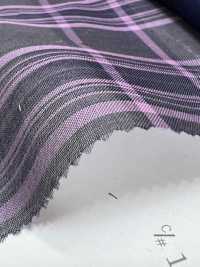KYC326-D1 Kẻ Caro Vải Organdy Nhuộm Sợi T/C Uni Textile Ảnh phụ