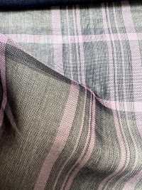 KYC326-D1 Kẻ Caro Vải Organdy Nhuộm Sợi T/C Uni Textile Ảnh phụ