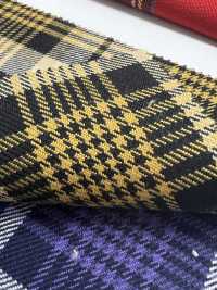 KYC401-W-D2 Nhuộm Sợi Kẻ Caro Vải Xù Uni Textile Ảnh phụ