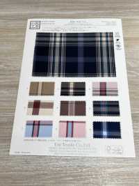 KYC411-D1 Chăm Sóc Vàng Kẻ Caro Nhuộm Sợi T/C[Vải] Uni Textile Ảnh phụ