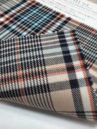 KYC411-D3 Chăm Sóc Vàng Kẻ Caro Nhuộm Sợi T/C[Vải] Uni Textile Ảnh phụ